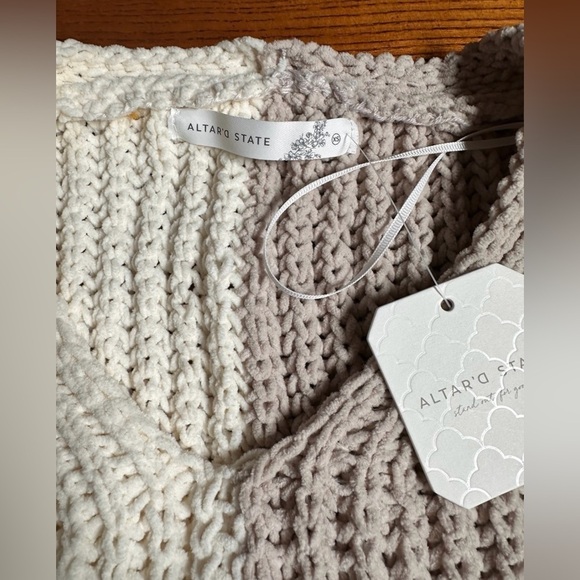 Colorblock Sweater SZ XS - Picture 3 of 5